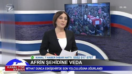 Kanal 7'de Sabah - 19 Mart 2018