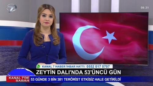 Kanal 7'de Sabah - 13 Mart 2018