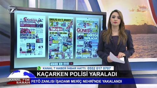 Kanal 7'de Sabah - 27 Mart 2018