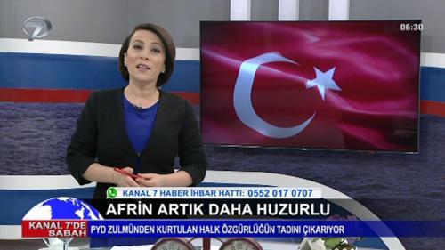 Kanal 7'de Sabah - 22 Mart 2018