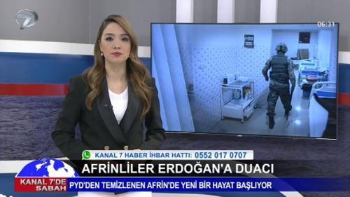 Kanal 7'de Sabah - 26 Mart 2018