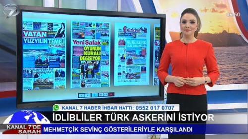 Kanal 7'de Sabah - 4 Nisan 2018