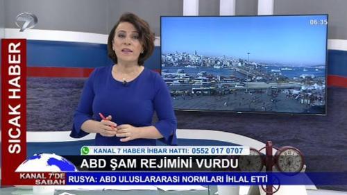 Kanal 7'de Sabah - 14 Nisan 2018