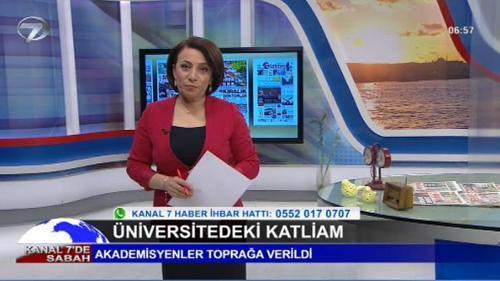 Kanal 7'de Sabah - 8 Nisan 2018