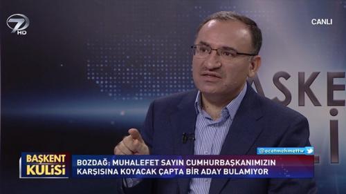 Başkent Kulisi - Bekir Bozdağ - 22 Nisan 2018