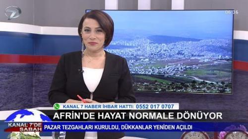 Kanal 7'de Sabah - 1 Nisan 2018