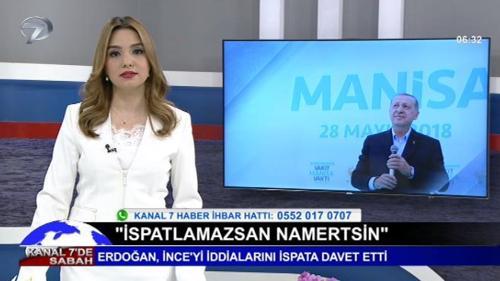 Kanal 7'de Sabah - 29 Mayıs 2018
