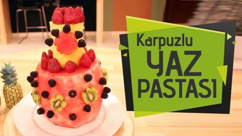 Karpuzlu Yaz Pastası Nasıl Yapılır?