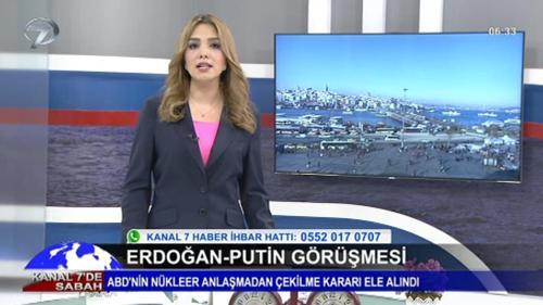 Kanal 7'de Sabah - 11 Mayıs 2018