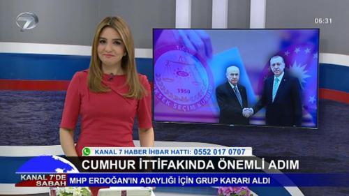 Kanal 7'de Sabah - 3 Mayıs 2018