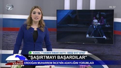 Kanal 7'de Sabah - 9 Mayıs 2018