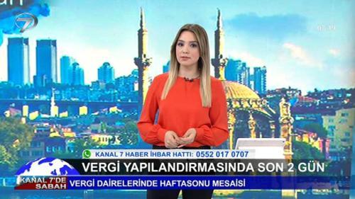 Kanal 7'de Sabah - 30 Temmuz 2018