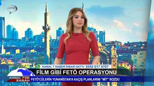 Kanal 7'de Sabah - 15 Eylül 2018