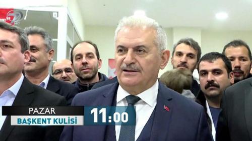Başkent Kulisi - Binali Yıldırım 9 Haziran Pazar