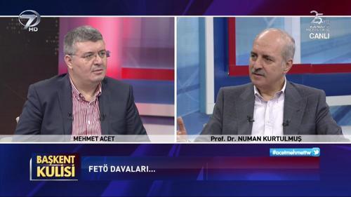 Başkent Kulisi - Numan Kurtulmuş - 29 Eylül 2019