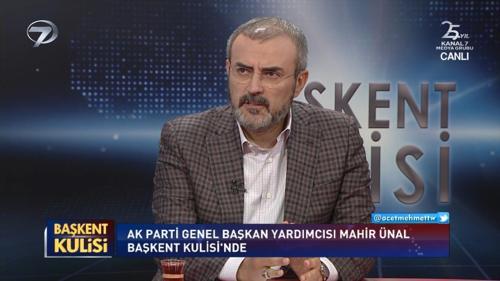Başkent Kulisi - Mahir Ünal - 27 Ekim 2019