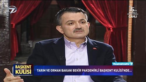 Başkent Kulisi - Bekir Pakdemirli - 17 Kasım 2019