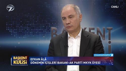 Başkent Kulisi - Efkan Âlâ - 22 Aralık 2019