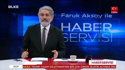 Faruk Aksoy ile Haber Servisi - 8 Ocak 2020