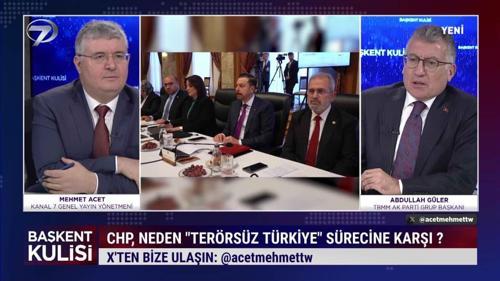 Başkent Kulisi - Abdullah G&uuml;ler | 21 Aralık 2025