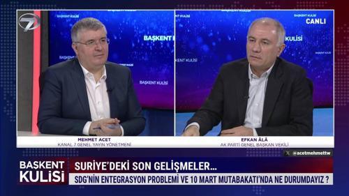 Başkent Kulisi - Efkan &Acirc;l&acirc; | 28 Aralık 2025