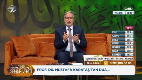 Prof. Dr. Mustafa Karataş ile Sahur Vakti - 22 Şubat 2026