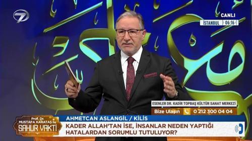 Prof. Dr. Mustafa Karataş ile Sahur Vakti - 23 Şubat 2026