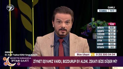 Necmettin Nursa&ccedil;an'la İftar Saati - 13 Mart 2026