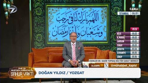 Prof. Dr. Mustafa Karataş ile Sahur Vakti - 5 Mart 2026
