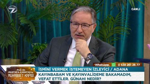 Prof. Dr. Mustafa Karataş ile Muhabbet Kapısı - 24 Mart 2026