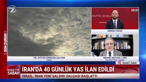 Kanal 7'de Sabah (Kanal 7 &Uuml;lke Tv Ortak Yayını) - 1 Mart 2026