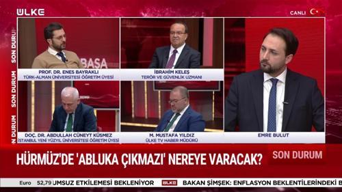&Uuml;lke&rsquo;de Baş Başa｜25 Nisan 2026