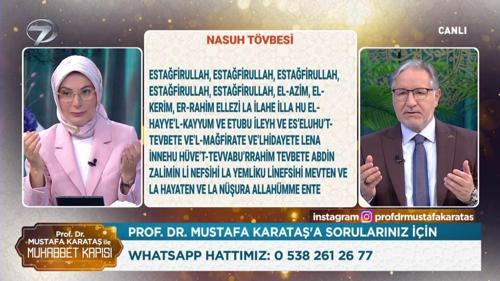 Prof. Dr. Mustafa Karataş ile Muhabbet Kapısı - 22 Haziran 2026