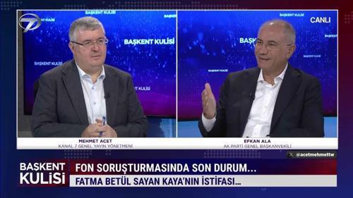 Başkent Kulisi - Efkan Ala | 27 Eyl&uuml;l 2026