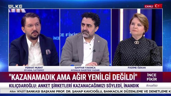 İnce Fikir – Fadime Özkan | Ferhat Murat | Gaffar Yakıncı | 11 Haziran 2023