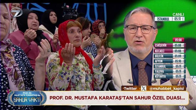 Prof. Dr. Mustafa Karataş ile Sahur Vakti - 2 Nisan 2024