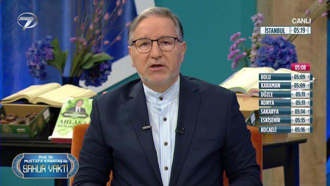 Prof. Dr. Mustafa Karataş ile Sahur Vakti - 29 Mart 2025
