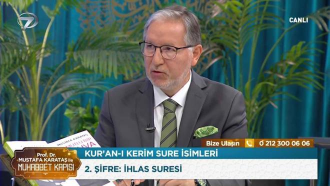 Prof. Dr. Mustafa Karataş ile Muhabbet Kapısı - 15 Mayıs 2025