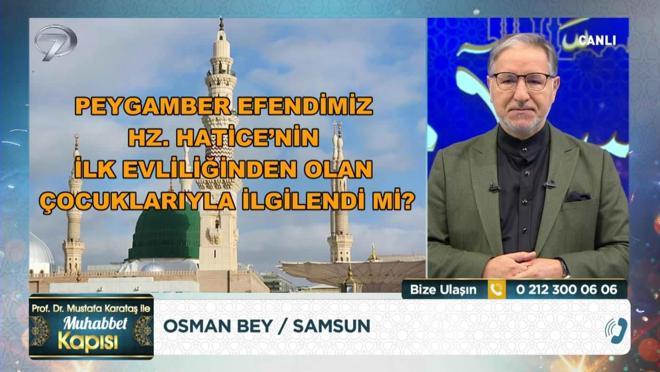 Prof. Dr. Mustafa Karataş ile Muhabbet Kapısı - 26 Ekim 2025