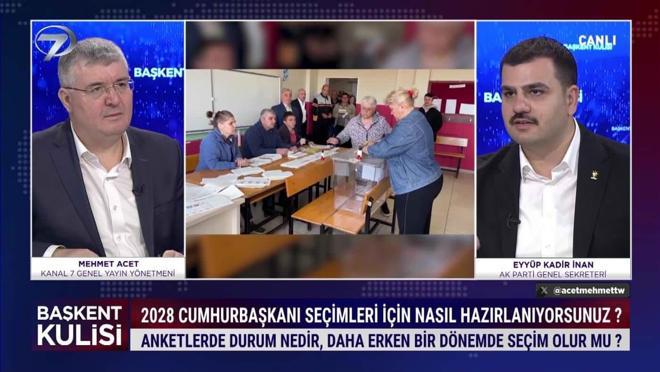 Başkent Kulisi - Eyy&uuml;p Kadir İnan | 7 Aralık 2025