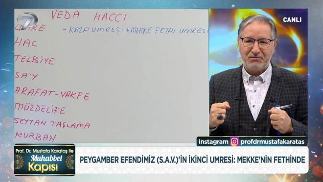 Prof. Dr. Mustafa Karataş ile Muhabbet Kapısı - 7 Aralık 2025