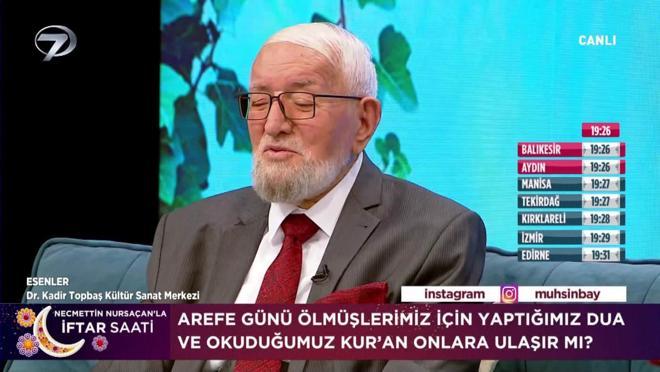 Necmettin Nursa&ccedil;an'la İftar Saati - 19 Mart 2026