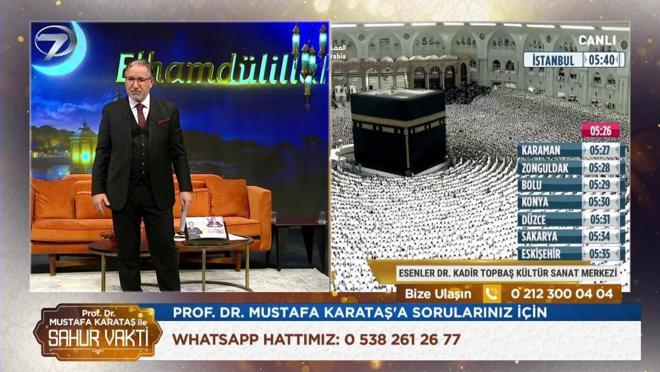 Prof. Dr. Mustafa Karataş ile Sahur Vakti - 18 Mart 2026